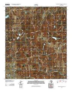 Wilkerson Mountain Texas Historical topographic map, 1:24000 scale, 7.5 X 7.5 Minute, Year 2010