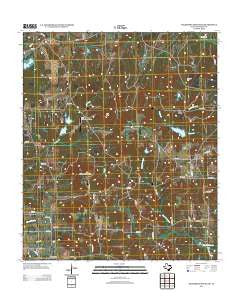 Wilkerson Mountain Texas Historical topographic map, 1:24000 scale, 7.5 X 7.5 Minute, Year 2013