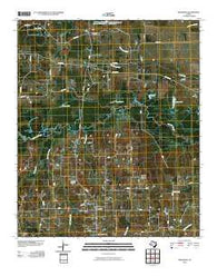 Wilkinson Texas Historical topographic map, 1:24000 scale, 7.5 X 7.5 Minute, Year 2010