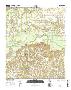 Wilkinson Texas Current topographic map, 1:24000 scale, 7.5 X 7.5 Minute, Year 2016