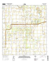 Willamar Texas Current topographic map, 1:24000 scale, 7.5 X 7.5 Minute, Year 2016