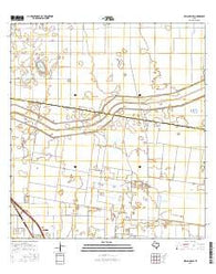 Willamar SW Texas Current topographic map, 1:24000 scale, 7.5 X 7.5 Minute, Year 2016