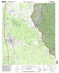 Willis Texas Historical topographic map, 1:24000 scale, 7.5 X 7.5 Minute, Year 1997