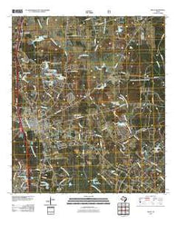 Willis Texas Historical topographic map, 1:24000 scale, 7.5 X 7.5 Minute, Year 2010