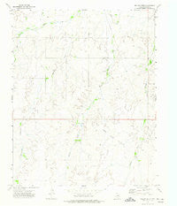 Willow Creek Texas Historical topographic map, 1:24000 scale, 7.5 X 7.5 Minute, Year 1972