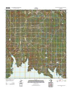 Willow Hollow Tank Texas Historical topographic map, 1:24000 scale, 7.5 X 7.5 Minute, Year 2012