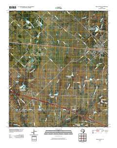 Wills Point Texas Historical topographic map, 1:24000 scale, 7.5 X 7.5 Minute, Year 2010