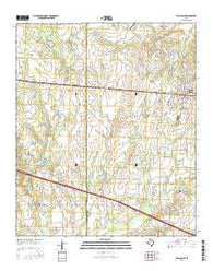 Wills Point Texas Current topographic map, 1:24000 scale, 7.5 X 7.5 Minute, Year 2016