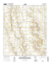 Wilmeth Texas Current topographic map, 1:24000 scale, 7.5 X 7.5 Minute, Year 2016