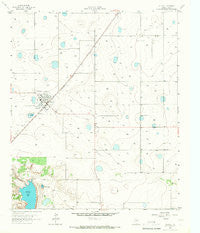Wilson Texas Historical topographic map, 1:24000 scale, 7.5 X 7.5 Minute, Year 1965