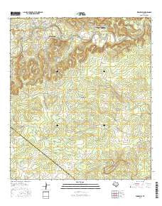 Wimberley Texas Current topographic map, 1:24000 scale, 7.5 X 7.5 Minute, Year 2016