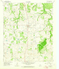 Windthorst Texas Historical topographic map, 1:24000 scale, 7.5 X 7.5 Minute, Year 1962