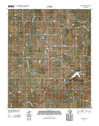 Windthorst Texas Historical topographic map, 1:24000 scale, 7.5 X 7.5 Minute, Year 2010