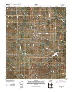 Windthorst Texas Historical topographic map, 1:24000 scale, 7.5 X 7.5 Minute, Year 2010