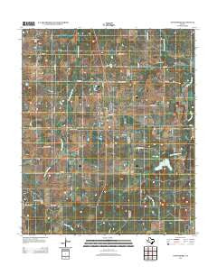 Windthorst Texas Historical topographic map, 1:24000 scale, 7.5 X 7.5 Minute, Year 2012