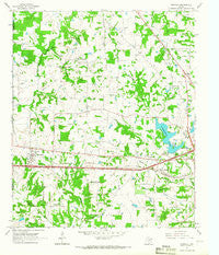 Winfield Texas Historical topographic map, 1:24000 scale, 7.5 X 7.5 Minute, Year 1965