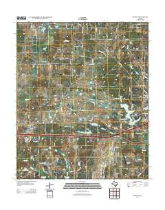 Winfield Texas Historical topographic map, 1:24000 scale, 7.5 X 7.5 Minute, Year 2013