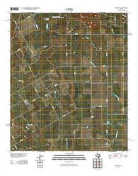 Wingate Texas Historical topographic map, 1:24000 scale, 7.5 X 7.5 Minute, Year 2010