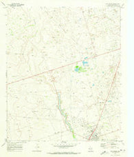 Wink North Texas Historical topographic map, 1:24000 scale, 7.5 X 7.5 Minute, Year 1970