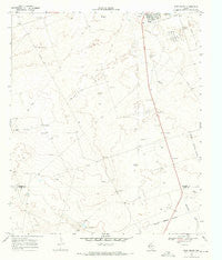 Wink South Texas Historical topographic map, 1:24000 scale, 7.5 X 7.5 Minute, Year 1968