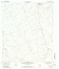 Wink South Texas Historical topographic map, 1:24000 scale, 7.5 X 7.5 Minute, Year 1968