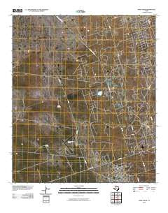 Wink North Texas Historical topographic map, 1:24000 scale, 7.5 X 7.5 Minute, Year 2010