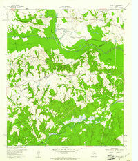 Winkler Texas Historical topographic map, 1:24000 scale, 7.5 X 7.5 Minute, Year 1960