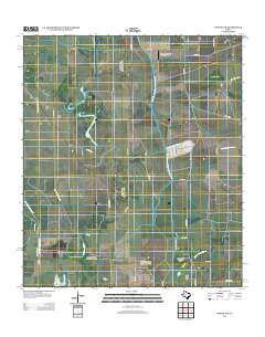 Winnie NW Texas Historical topographic map, 1:24000 scale, 7.5 X 7.5 Minute, Year 2013