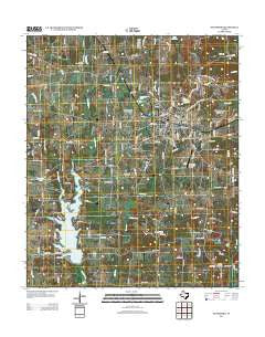 Winnsboro Texas Historical topographic map, 1:24000 scale, 7.5 X 7.5 Minute, Year 2012