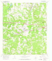 Winona Texas Historical topographic map, 1:24000 scale, 7.5 X 7.5 Minute, Year 1966