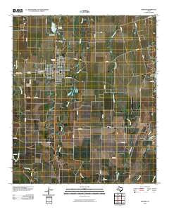 Winters Texas Historical topographic map, 1:24000 scale, 7.5 X 7.5 Minute, Year 2010