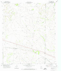 Witco Texas Historical topographic map, 1:24000 scale, 7.5 X 7.5 Minute, Year 1971