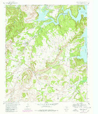 Wizard Wells Texas Historical topographic map, 1:24000 scale, 7.5 X 7.5 Minute, Year 1960