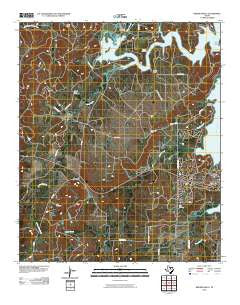 Wizard Wells Texas Historical topographic map, 1:24000 scale, 7.5 X 7.5 Minute, Year 2010