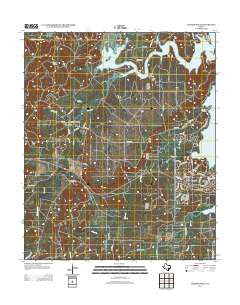 Wizard Wells Texas Historical topographic map, 1:24000 scale, 7.5 X 7.5 Minute, Year 2013