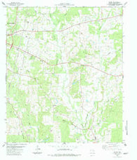 Woden Texas Historical topographic map, 1:24000 scale, 7.5 X 7.5 Minute, Year 1983