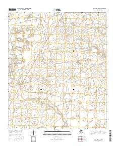 Wolcott Ranch Texas Current topographic map, 1:24000 scale, 7.5 X 7.5 Minute, Year 2016