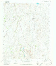 Wolf Mountain Texas Historical topographic map, 1:24000 scale, 7.5 X 7.5 Minute, Year 1966