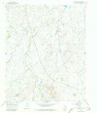 Wolf Mountain Texas Historical topographic map, 1:24000 scale, 7.5 X 7.5 Minute, Year 1966