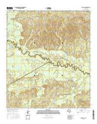 Wolf Hill Texas Current topographic map, 1:24000 scale, 7.5 X 7.5 Minute, Year 2016