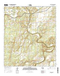 Wolf Ridge Texas Current topographic map, 1:24000 scale, 7.5 X 7.5 Minute, Year 2016