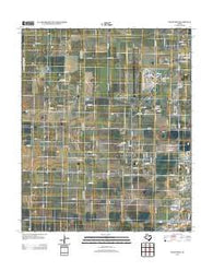 Wolfforth Texas Historical topographic map, 1:24000 scale, 7.5 X 7.5 Minute, Year 2012