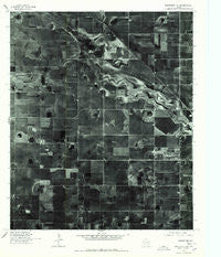 Wolfforth NE Texas Historical topographic map, 1:24000 scale, 7.5 X 7.5 Minute, Year 1976
