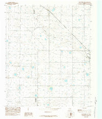 Wolfforth NE Texas Historical topographic map, 1:24000 scale, 7.5 X 7.5 Minute, Year 1985