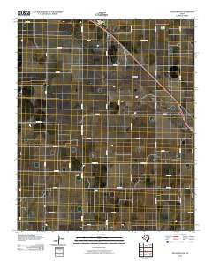 Wolfforth NE Texas Historical topographic map, 1:24000 scale, 7.5 X 7.5 Minute, Year 2010