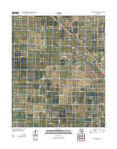 Wolfforth NE Texas Historical topographic map, 1:24000 scale, 7.5 X 7.5 Minute, Year 2012