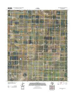 Wolfforth NW Texas Historical topographic map, 1:24000 scale, 7.5 X 7.5 Minute, Year 2012