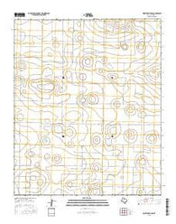Wolfforth NW Texas Current topographic map, 1:24000 scale, 7.5 X 7.5 Minute, Year 2016