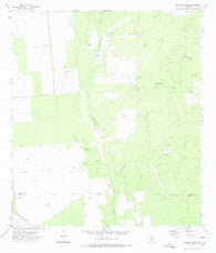Woodard Lake Texas Historical topographic map, 1:24000 scale, 7.5 X 7.5 Minute, Year 1972