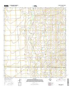 Woodard Lake Texas Current topographic map, 1:24000 scale, 7.5 X 7.5 Minute, Year 2016